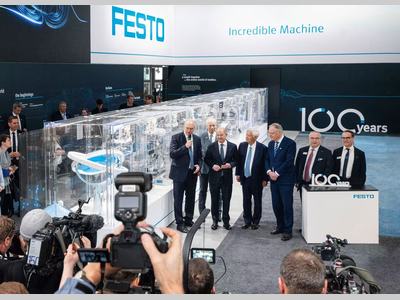 Festo 携“世纪装置”瞩目亮相汉诺威工业展