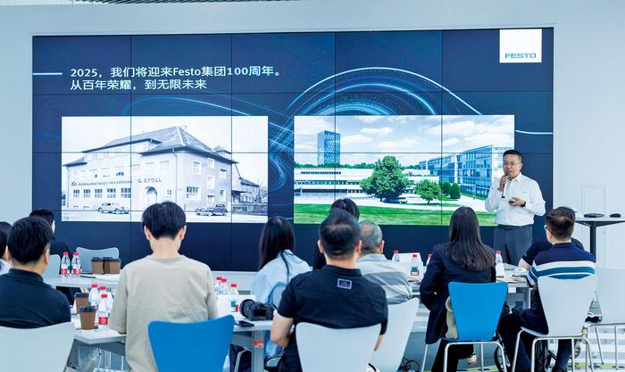 媒体团见证Festo集团100周年