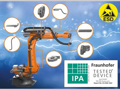 igus全球首创：ESD认证的管线包系统为电子产品生产提供最高安全保障