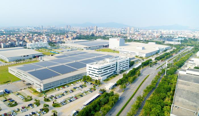 ABB厦门工业中心 鸟瞰图