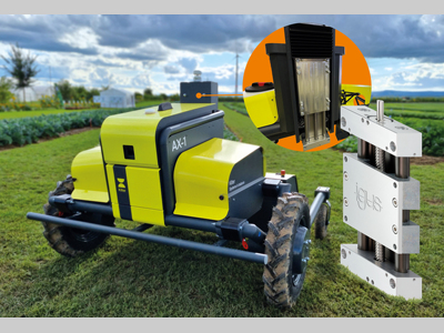 igus的轻量化且免润滑的直线技术助力自主除草机器人AX-1可靠作业，并有效保护土壤