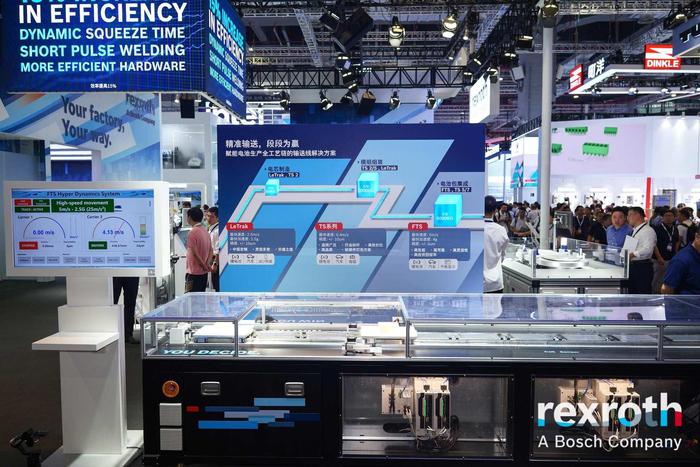 最高速度达5米每秒的FTS磁悬浮柔性输送系统 最高速度达5米每秒的FTS磁悬浮柔性输送系统