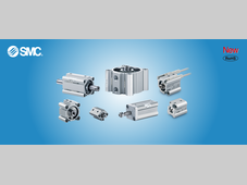 SMC丨薄型气缸 CQ2系列