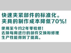 IMAO今尾【应用实例】夹具的制作成本降低70％