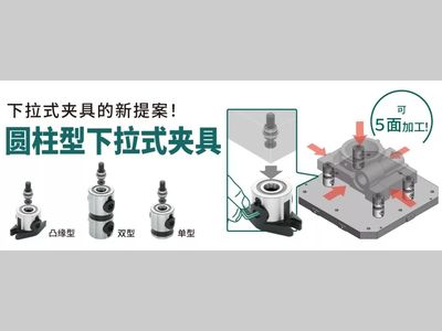 IMAO今尾人气产品推荐 | 圆柱型下拉式夹具