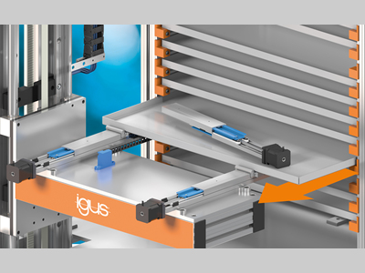 igus推出紧凑型电动伸缩推杆