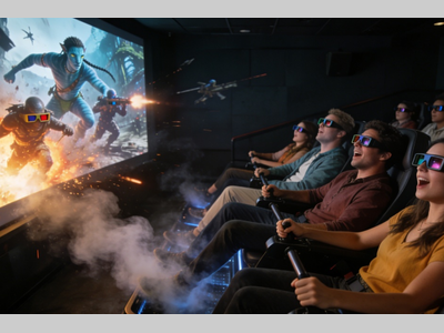 当阿凡达穿越银幕！伦茨驱动方案让4D游乐体验突破边界