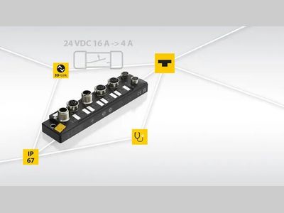 图尔克 | IP67级TBIF熔断器：IO-Link智能守护，现场电路安全无忧！