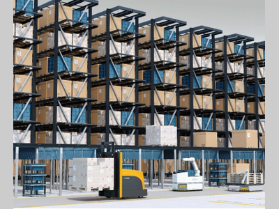 皮尔磁：重型货架上层物料存取防撞新思路