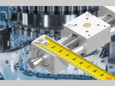 易格斯igus | 22mm超薄模组，实现300mm长行程，且卫生合规