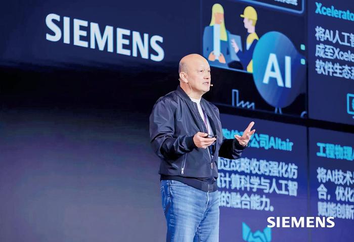 西门子数字化工业软件全球高级副总裁兼大中华区董事总经理梁乃明