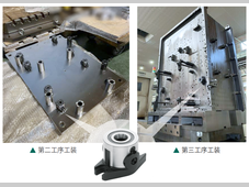 IMAO今尾通过可定位的下拉式夹具将工件准备时间缩短至1/4！加工过程中工序过度时无需移动夹具！