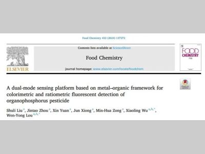 Food Chemistry丨华南理工大学娄文勇研究团队在有机磷农药残留分析方面取得重要进展