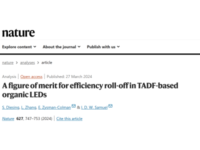 热激活延迟荧光TADF-有机发光二极管