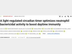 Sci Immunol|没事晒晒太阳！研究发现日光可以增强免疫系统对抗感染的能力