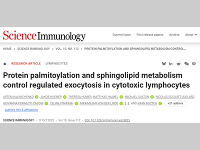 Sci Immunol：免疫细胞“精准打击”的背后——脂肪代谢或是关键指挥官！