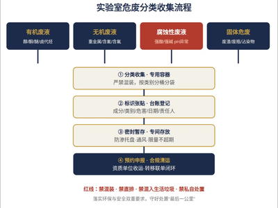 实验室危废处置“最后一公里”： 从分类收集到清运报备全规范