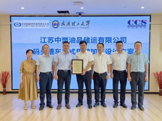 国内首个大型箱船甲醇加注配套工程，中国船燃江苏公司获颁AiP
