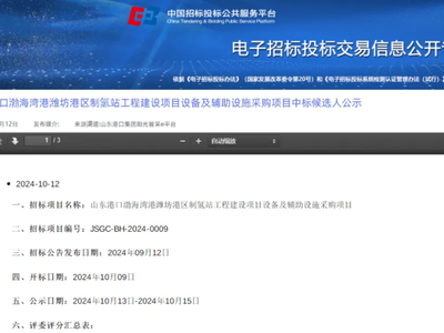 1MW电解槽订单引阳光氢能、中船派瑞等7家头部厂商“拼杀”