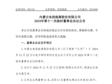 电投能源最新人事调整