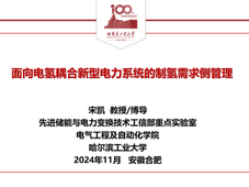 技术科普 | 面向电氢耦合新型电力系统的制氢需求侧管理