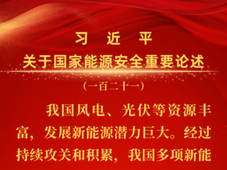 能源金句 | 习近平：我国新能源汽车、锂电池和光伏产品在国际市场上形成了强大的竞争力
